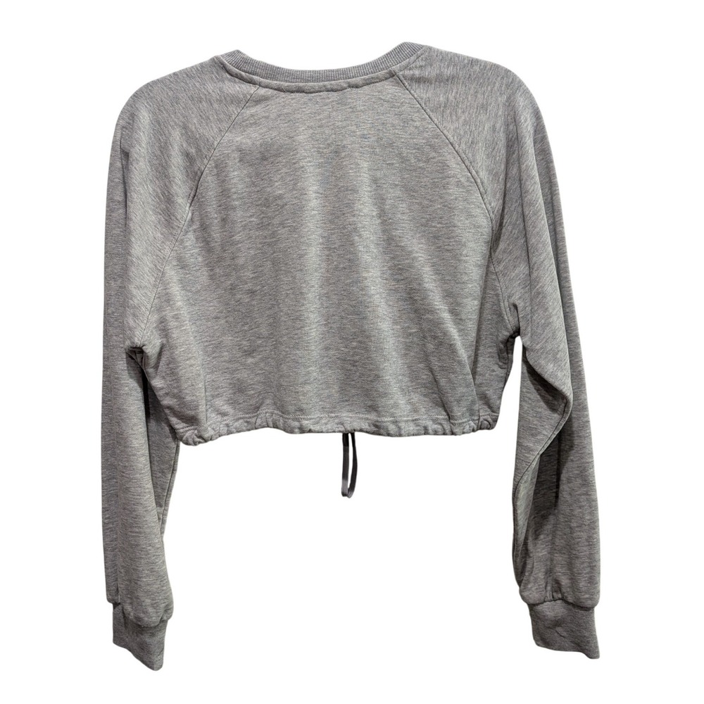 Bershka Womens Crop‎ Sweatshirt Small San Francisco Graphic Y2K Coastal Casual - Picture 2 of 9